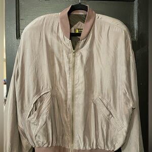 Men’s 100% silk light jacket
